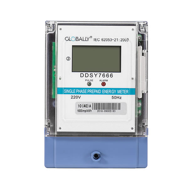 DDSY7666 Single Phase Pre-Paid Energy Meter